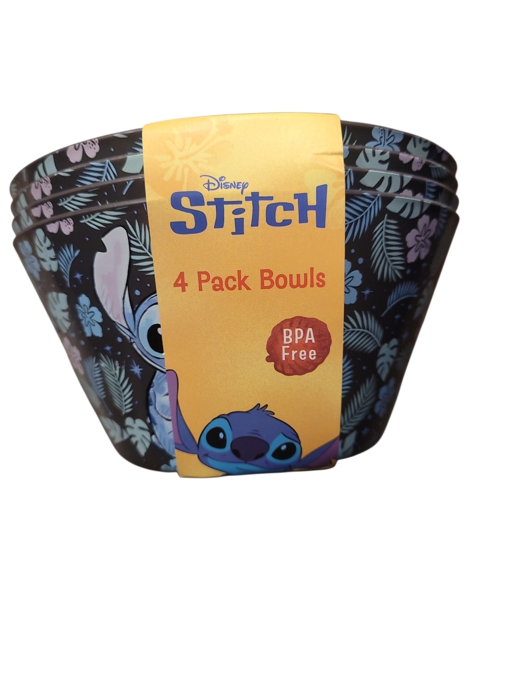 Disney Stitch Floral  Bowls